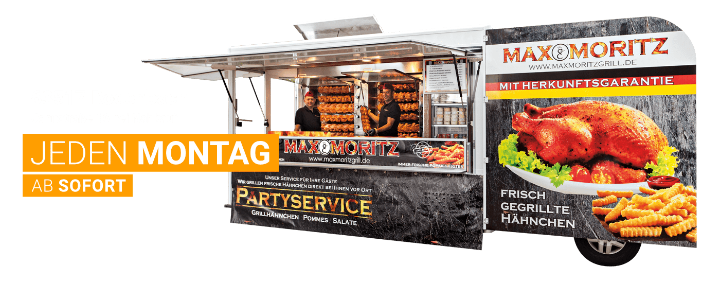 Max & Moritz Hähnchengrill Header