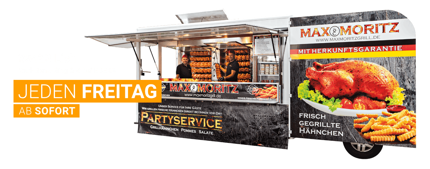 Max & Moritz Hähnchengrill Header