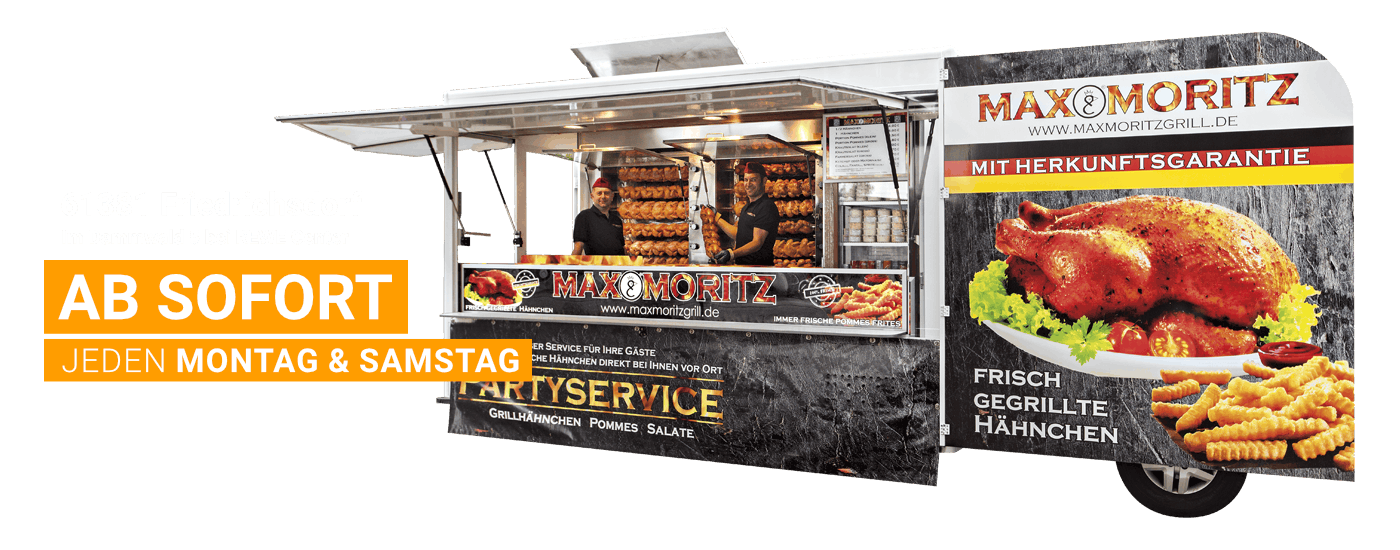 Max & Moritz Hähnchengrill Header