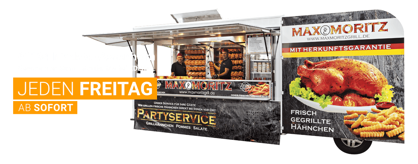 Max & Moritz Hähnchengrill Header